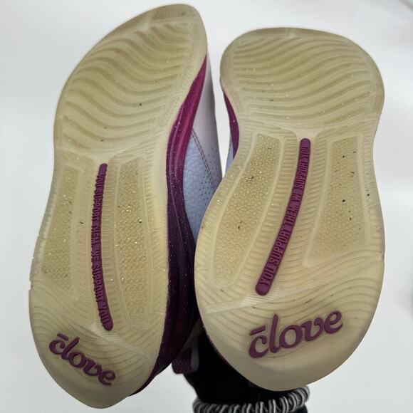 Clove Plum Amethyst Healthcare Nursing Shoes Sneakers 37 6 - Picture 5 of 7